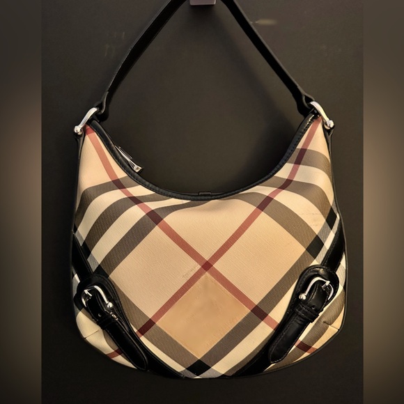Burberry Handbags - Burberry Supernova Check Hobo Shoulder Bag W/Dust Bag❤️❤️